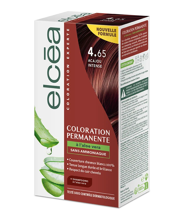 ELCEA Permanent Hair Colour Intense Mahogany – 4.65 - 01'P
