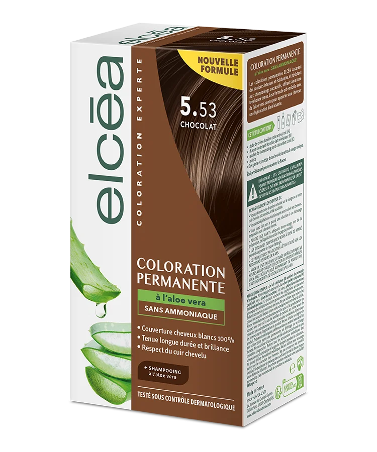 ELCEA Permanent Hair Colour Chocolate – 5.53 - 01'P