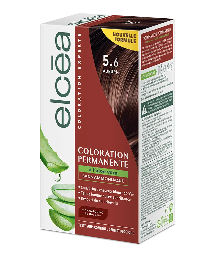 ELCEA Permanent Hair Colour Auburn – 5.6 - 01'P