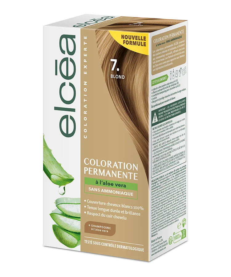 ELCEA Permanent Hair Colour Blonde – 7 - 01'P