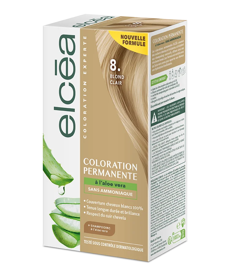 ELCEA Permanent Hair Colour Light Blonde – 8 - 01'P