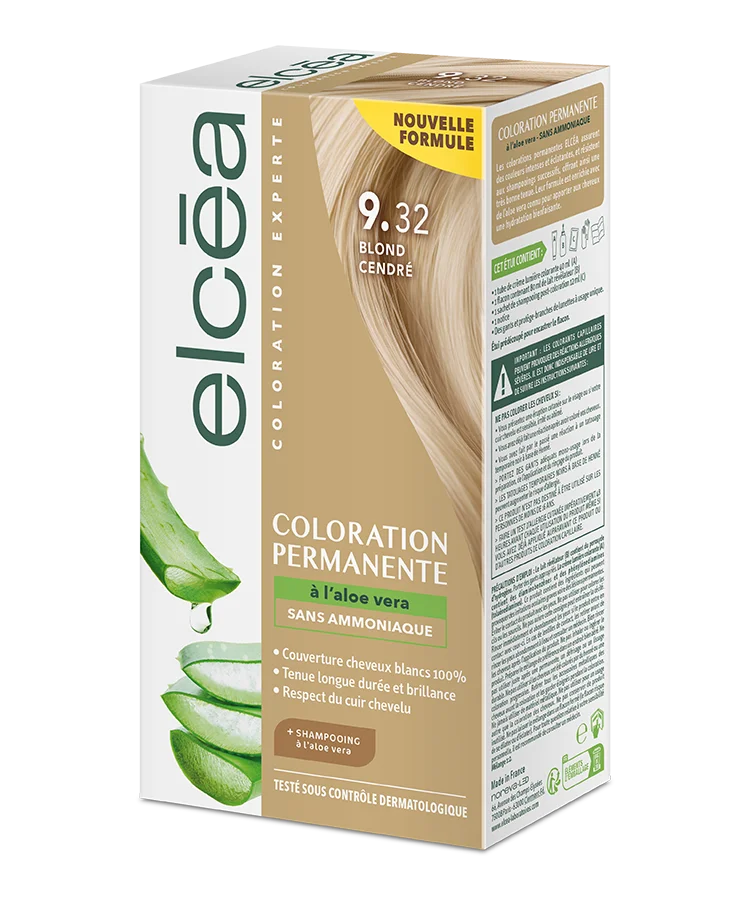 ELCEA Permanent Hair Colour Ash Blonde – 9.32 - 01'P
